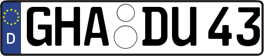 GHA-DU43