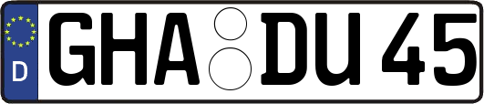GHA-DU45