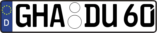 GHA-DU60
