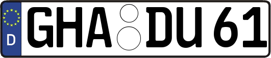 GHA-DU61