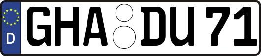 GHA-DU71