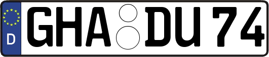 GHA-DU74