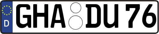 GHA-DU76