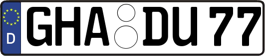 GHA-DU77