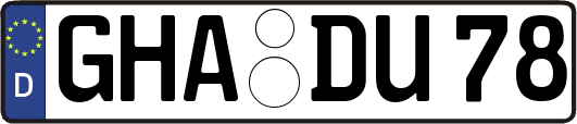 GHA-DU78