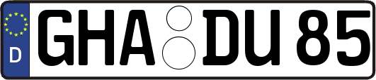 GHA-DU85