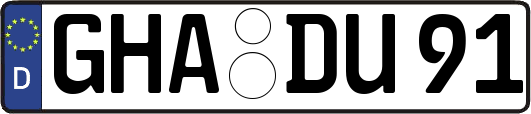 GHA-DU91