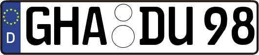 GHA-DU98