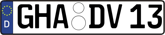 GHA-DV13