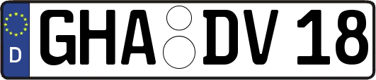 GHA-DV18