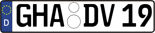 GHA-DV19