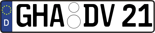GHA-DV21