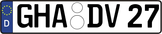 GHA-DV27