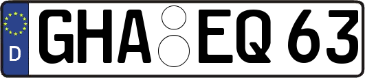 GHA-EQ63
