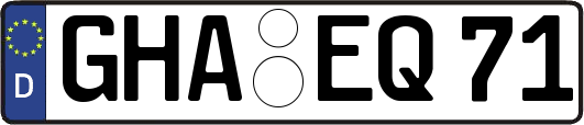 GHA-EQ71