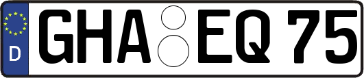 GHA-EQ75