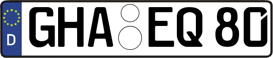 GHA-EQ80