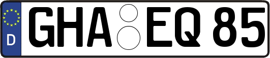 GHA-EQ85