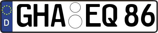 GHA-EQ86