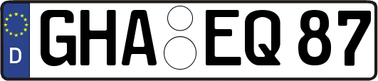 GHA-EQ87