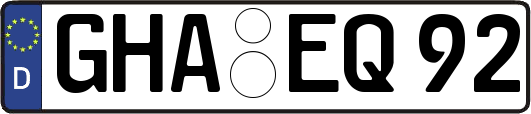 GHA-EQ92