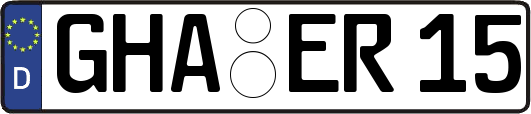 GHA-ER15