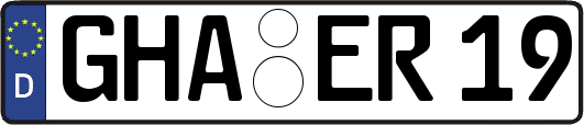 GHA-ER19