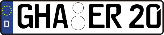 GHA-ER20