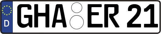 GHA-ER21