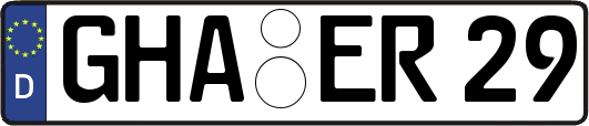 GHA-ER29