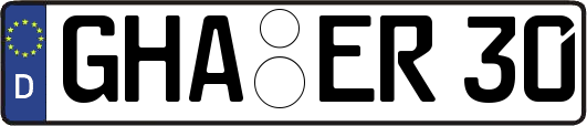 GHA-ER30