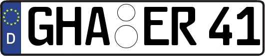 GHA-ER41