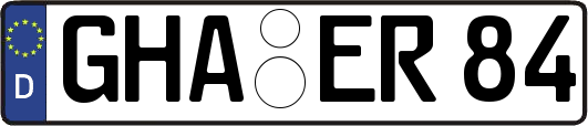 GHA-ER84