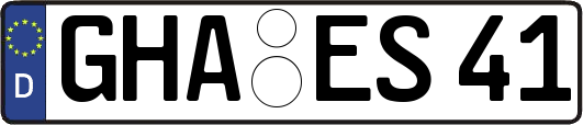 GHA-ES41