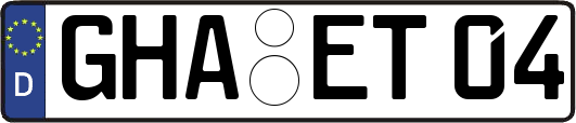 GHA-ET04