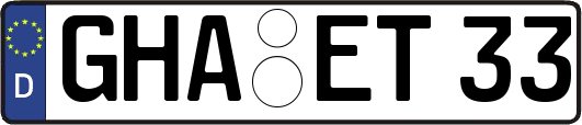 GHA-ET33