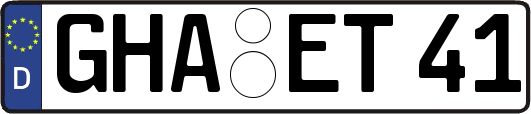 GHA-ET41