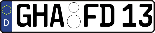 GHA-FD13