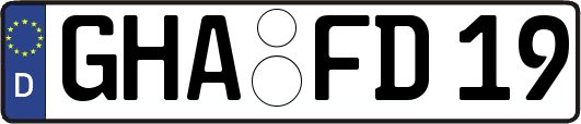 GHA-FD19