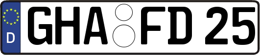GHA-FD25
