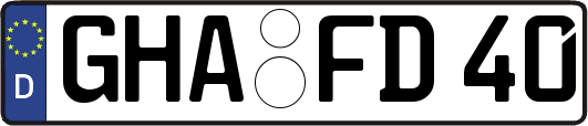 GHA-FD40