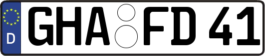GHA-FD41