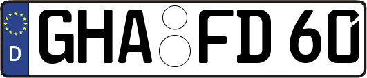GHA-FD60