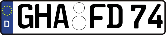 GHA-FD74