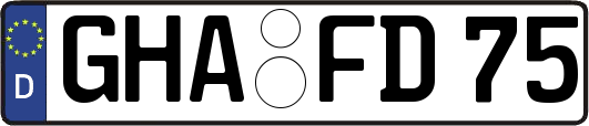 GHA-FD75