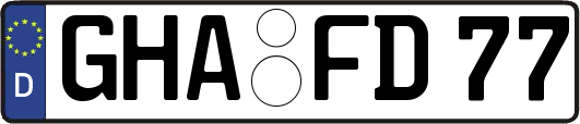 GHA-FD77