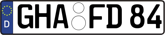 GHA-FD84
