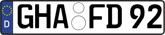GHA-FD92