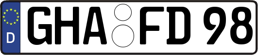 GHA-FD98