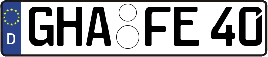 GHA-FE40